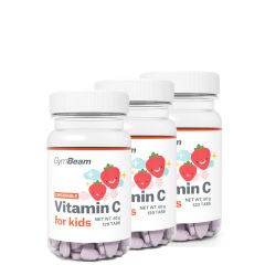 GYMBEAM - VITAMIN C FOR KIDS - 3 x 120 RÁGÓTABLETTA