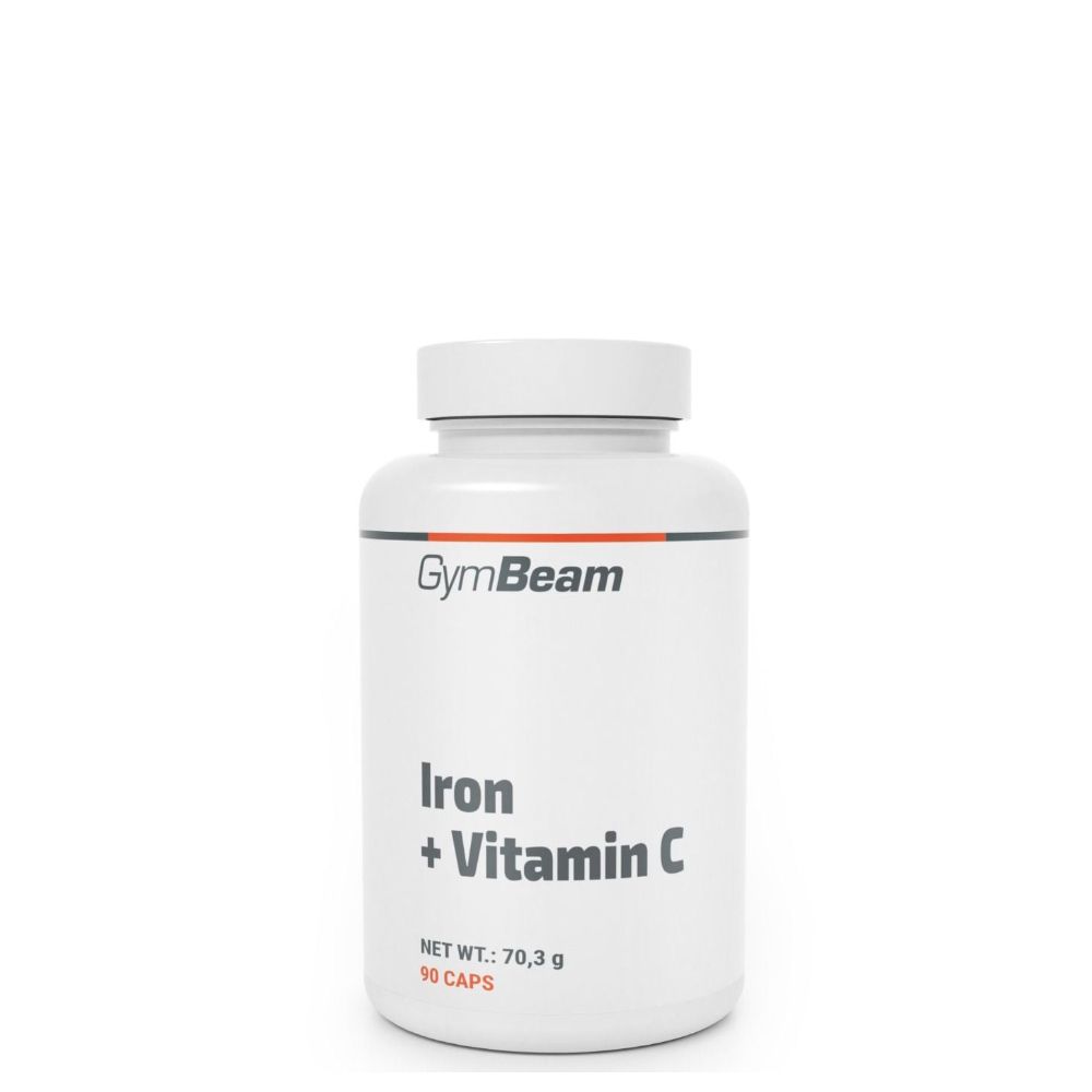 GYMBEAM - IRON + VITAMIN C - 90 KAPSZULA