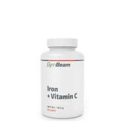 GYMBEAM - IRON + VITAMIN C - 90 KAPSZULA
