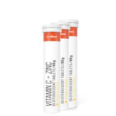 GYMBEAM - VITAMIN C + ZINC - CITRUS - 3 x 20 PEZSGŐTABLETTA