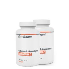 GYMBEAM - CALCIUM-L-ASCORBATE - VITAMIN C - 2 x 90 KAPSZULA