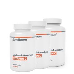 GYMBEAM - CALCIUM-L-ASCORBATE - VITAMIN C - 3 x 90 KAPSZULA