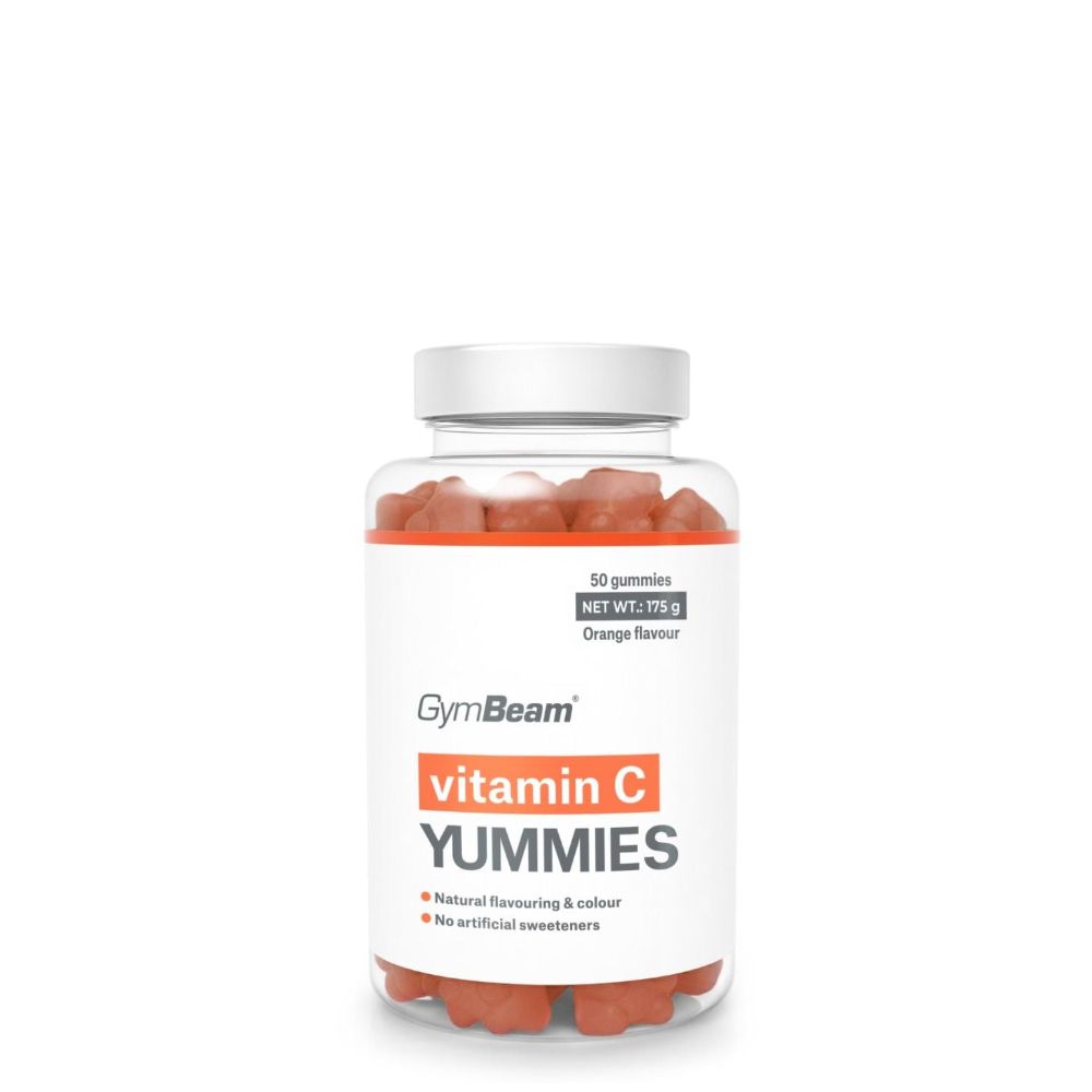 GYMBEAM - VITAMIN C YUMMIES - NARANCS - 50 GUMIVITAMIN