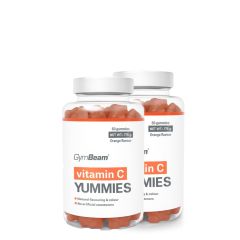 GYMBEAM - VITAMIN C YUMMIES - NARANCS - 2 x 50 GUMIVITAMIN