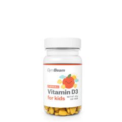 GYMBEAM - VITAMIN D3 FOR KIDS - NARANCS ÍZ - 120 RÁGÓTABLETTA
