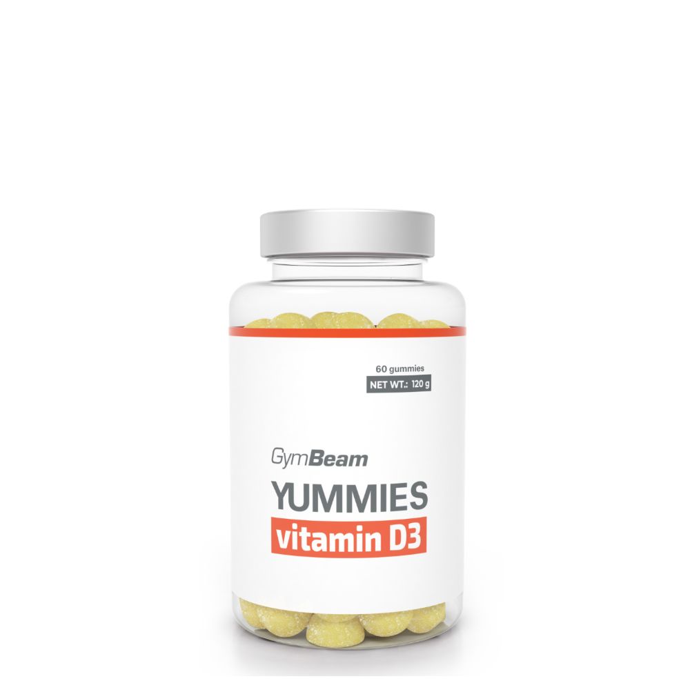 GYMBEAM - YUMMIES D3 VITAMIN - 60 GUMICUKOR