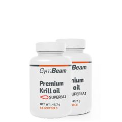 GYMBEAM - PREMIUM KRILL OIL - 2 x 60 KAPSZULA
