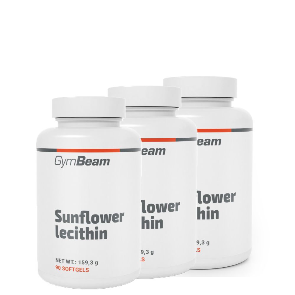 GYMBEAM - SUNFLOWER LECITHIN - 3 x 90 KAPSZULA