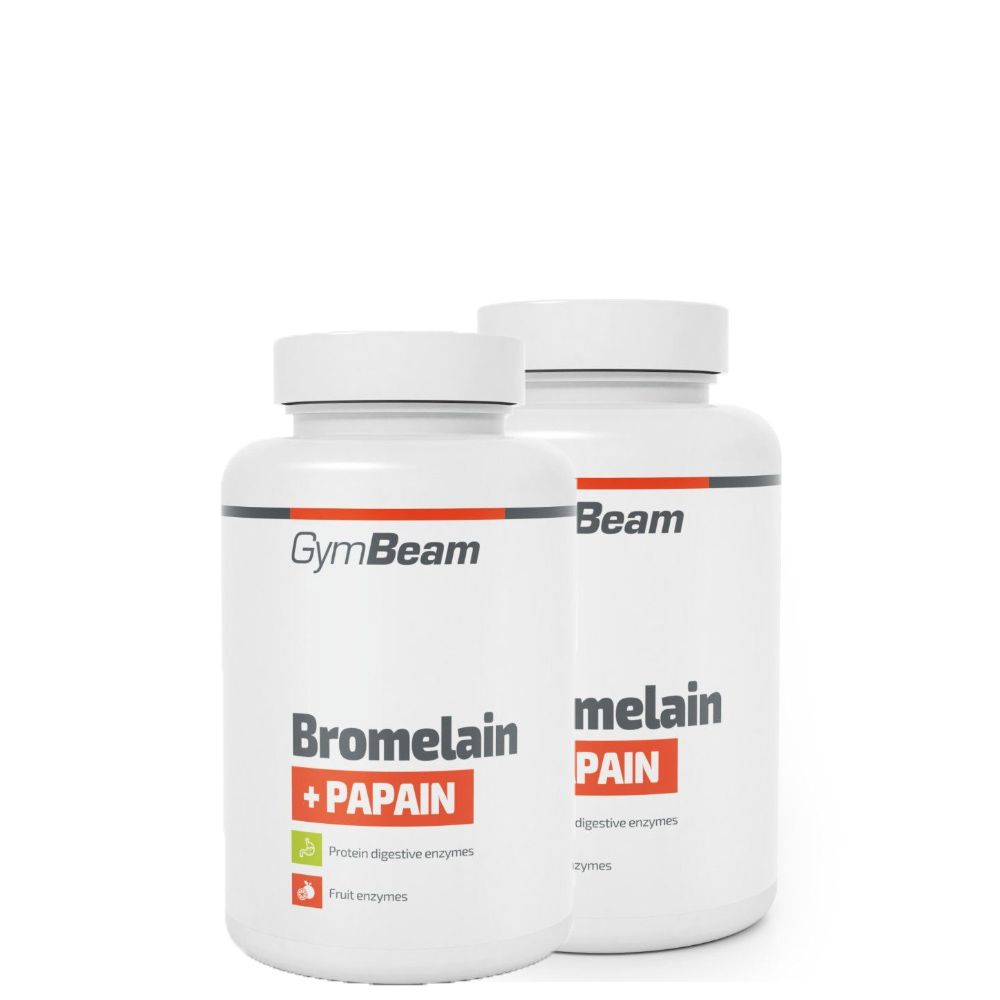 GYMBEAM - BROMELAIN + PAPAIN - 2 x 90 KAPSZULA