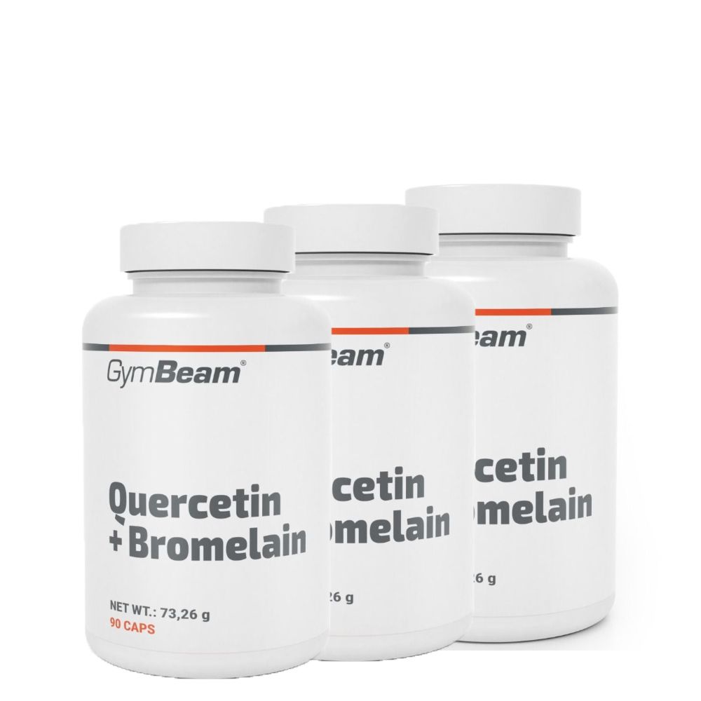 GYMBEAM - QUERCETIN + BROMELAIN - 3 x 90 KAPSZULA