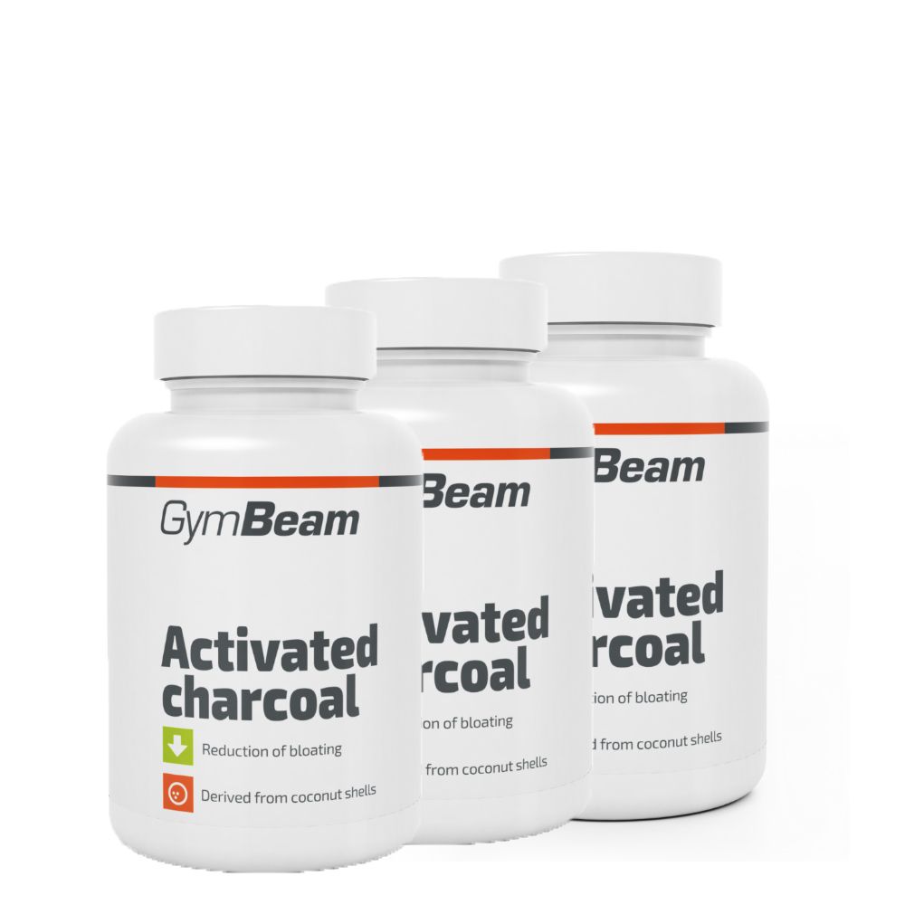 GYMBEAM - ACTIVATED CHARCOAL - 3 x 60 KAPSZULA