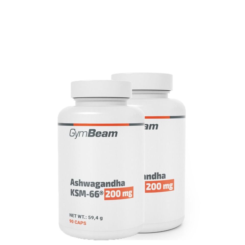 GYMBEAM - ASHWAGANDHA KSM-66 - 2 x 90 KAPSZULA