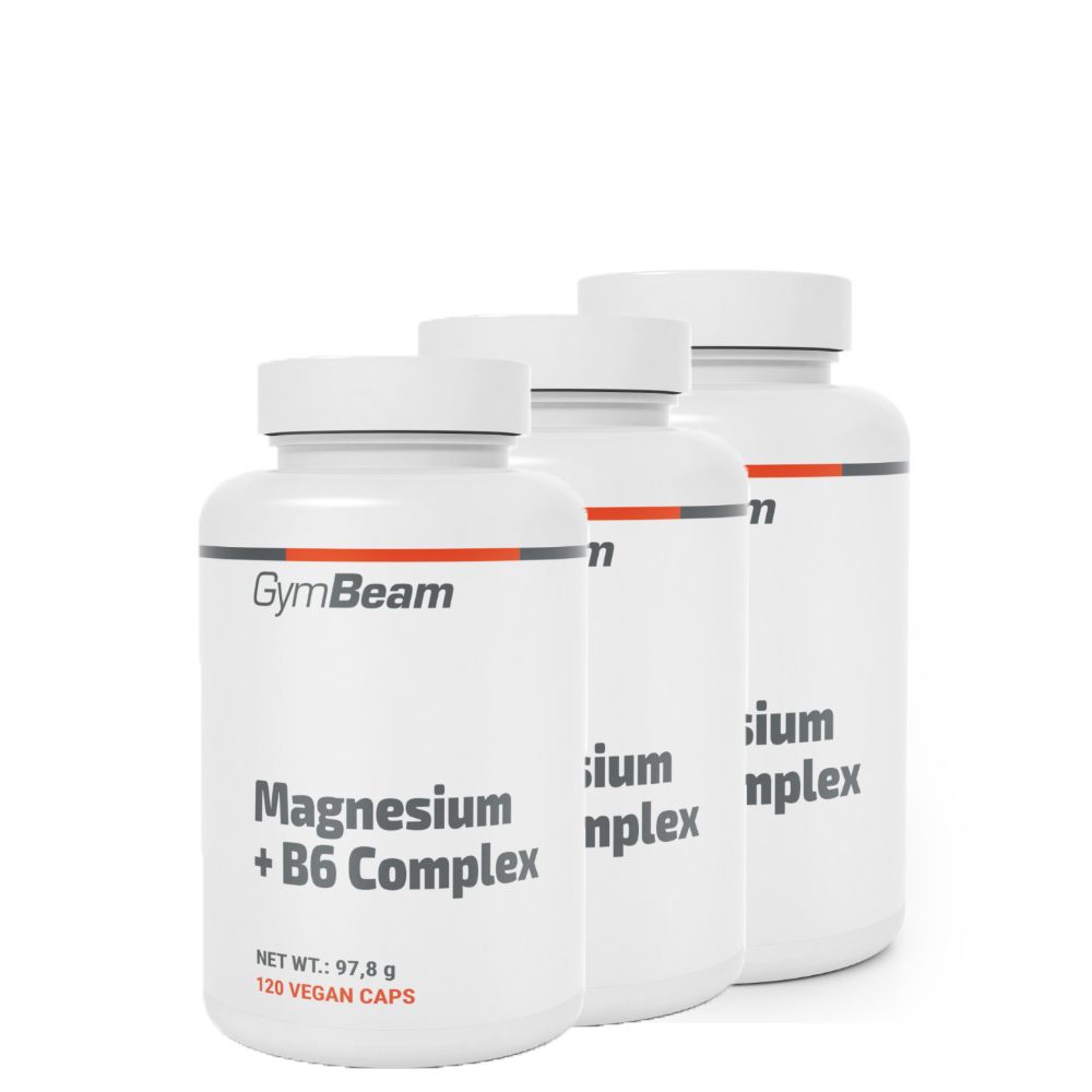 GYMBEAM - MAGNESIUM + B6 COMPLEX - 3 x 120 KAPSZULA