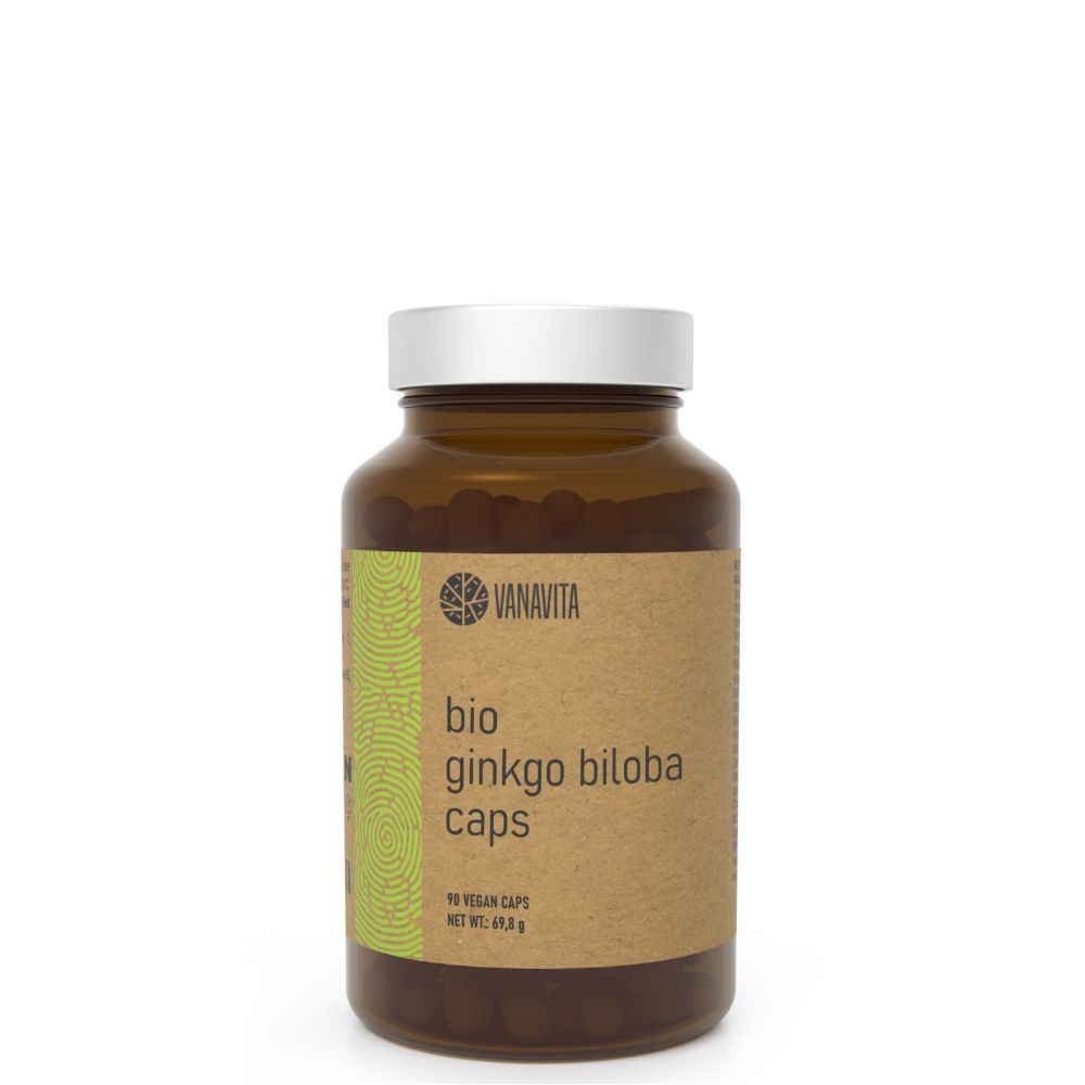 VANAVITA - BIO GINKGO BILOBA - 90 KAPSZULA