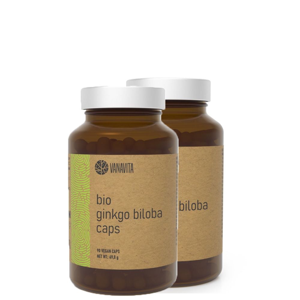 VANAVITA - BIO GINKGO BILOBA - 2 x 90 KAPSZULA