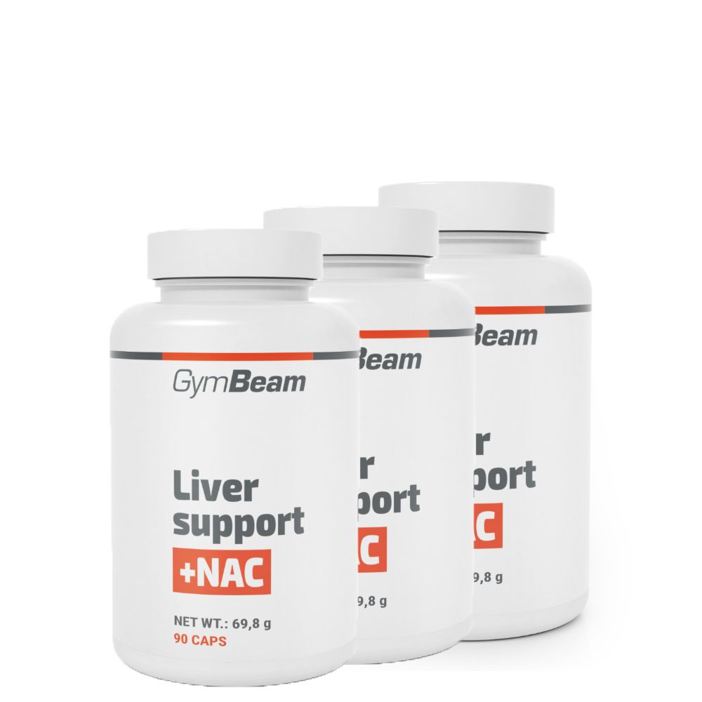 GYMBEAM - LIVER SUPPORT + NAC - 3 x 90 KAPSZULA