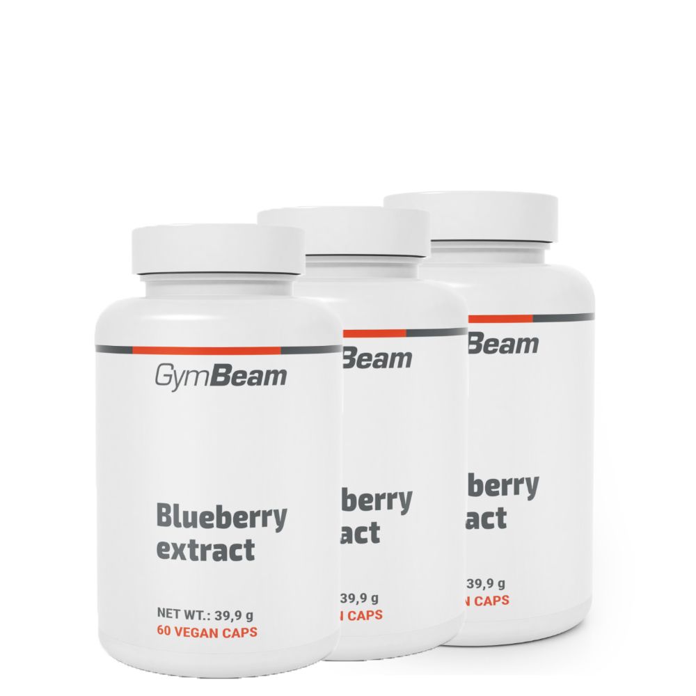 GYMBEAM - BLUEBERRY EXTRACT - 3 x 60 KAPSZULA