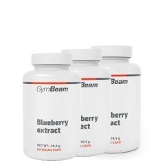 GYMBEAM - BLUEBERRY EXTRACT - 3 x 60 KAPSZULA