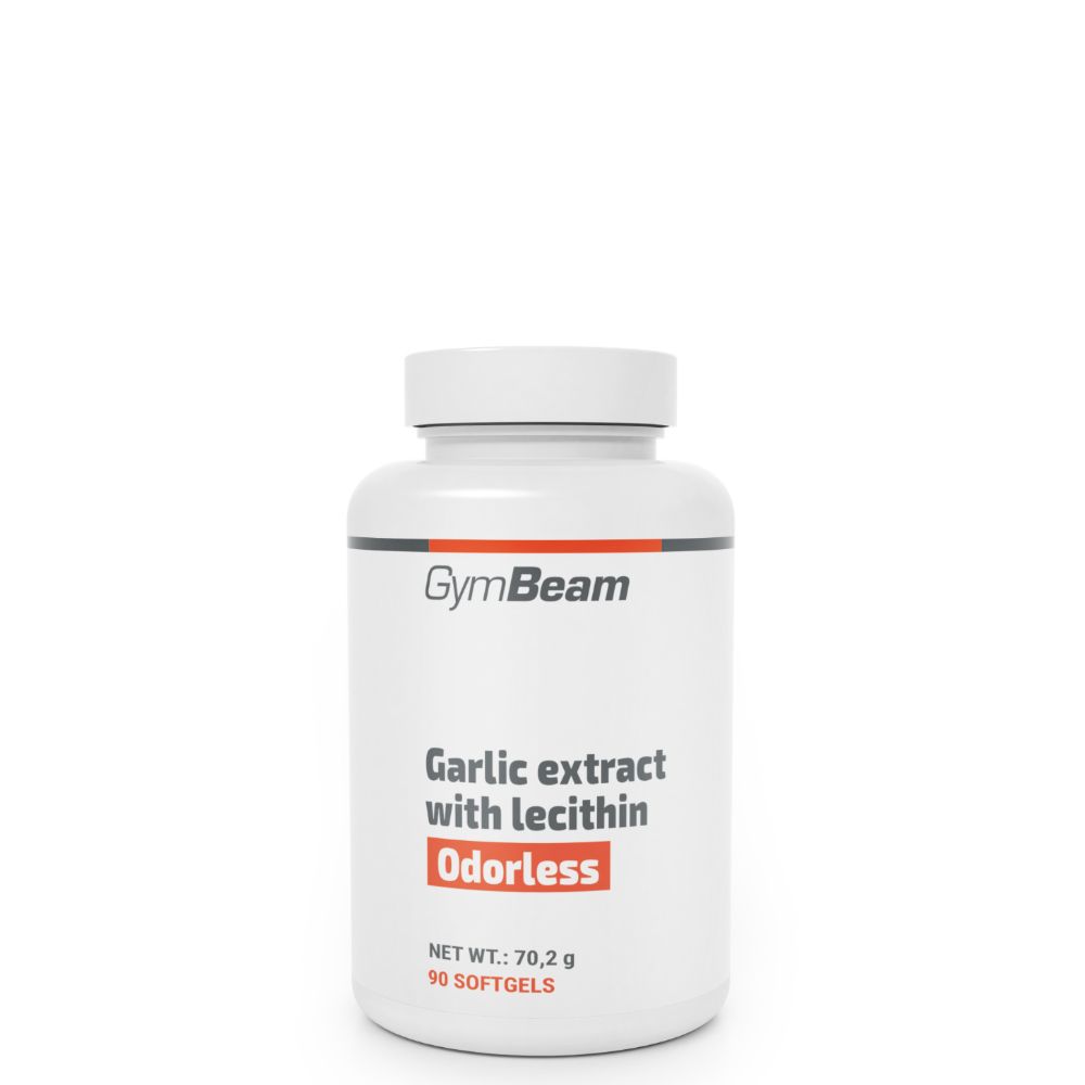 GYMBEAM - GARLIC EXTRACT WITH LECITHIN ODORLESS - 90 KAPSZULA