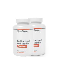 GYMBEAM - GARLIC EXTRACT WITH LECITHIN ODORLESS - 2 x 90 KAPSZULA