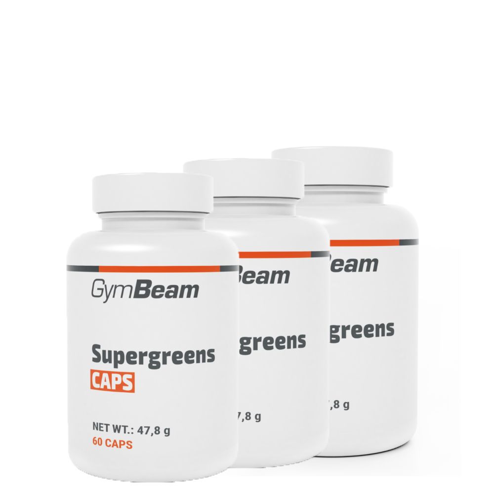 GYMBEAM - SUPERGREENS - 3 x 60 KAPSZULA