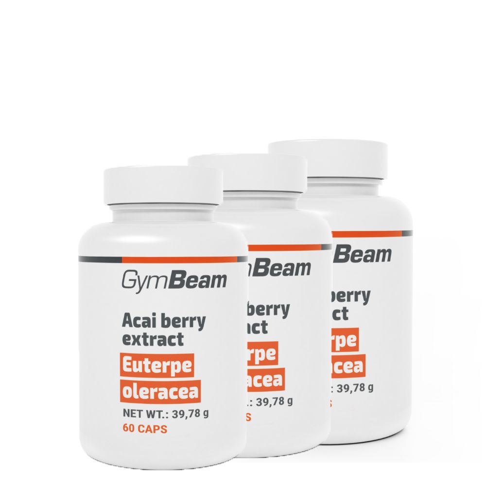 GYMBEAM - ACAI BERRY EXTRACT - 3 x 60 KAPSZULA