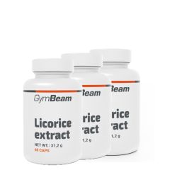 GYMBEAM - LICORICE EXTRACT - 3 x 60 KAPSZULA