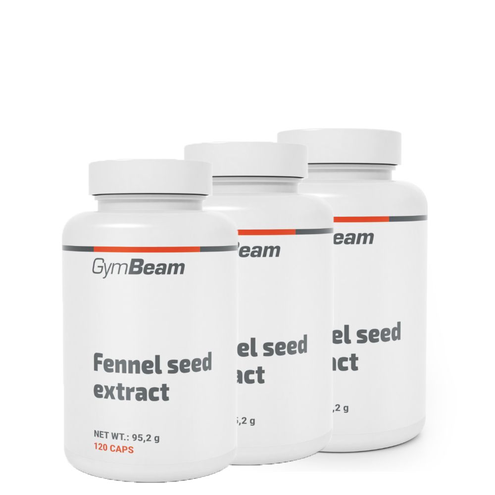 GYMBEAM - FENNEL SEED EXTRACT - 3 x 120 KAPSZULA