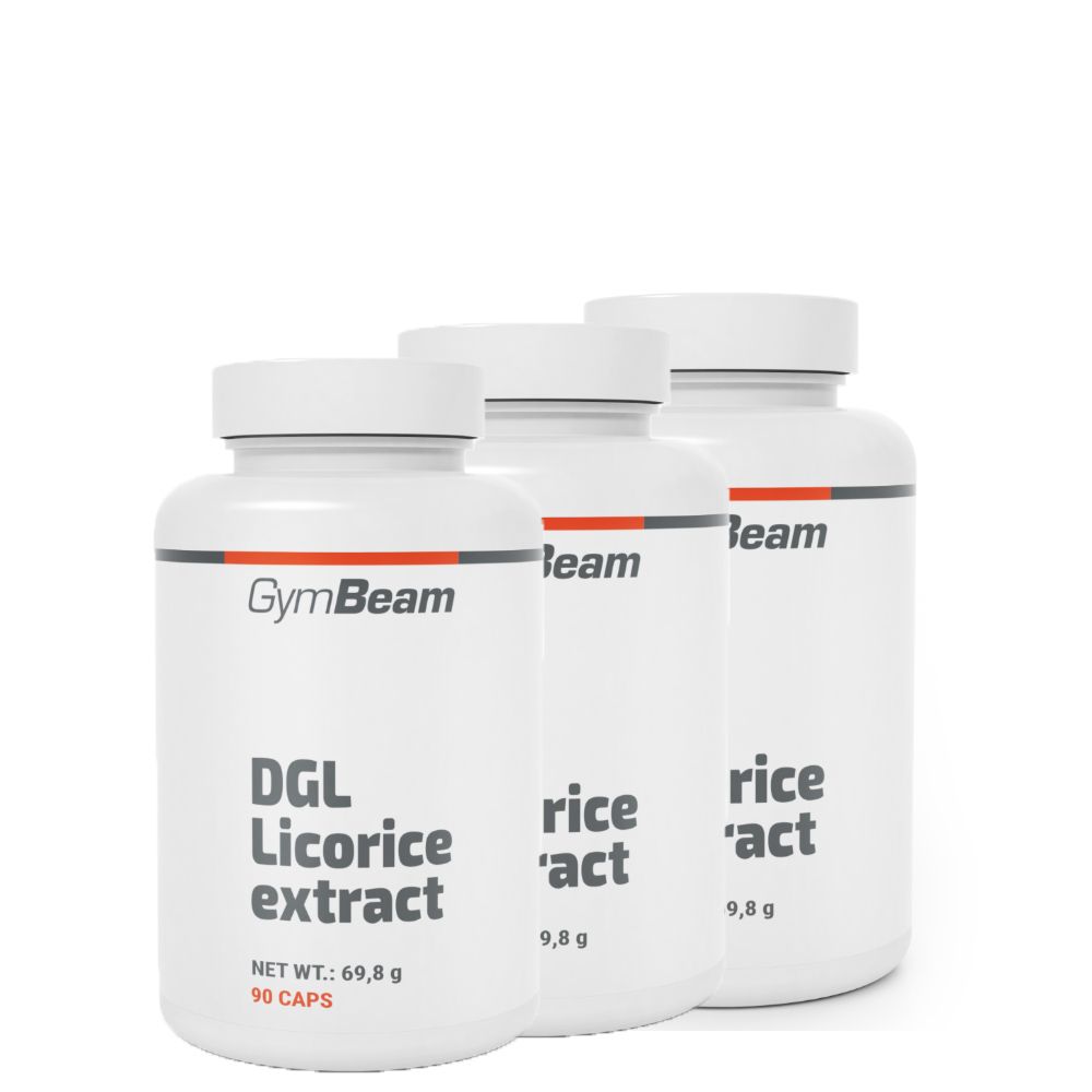GYMBEAM - DGL LICORICE EXTRACT - 3 x 90 KAPSZULA