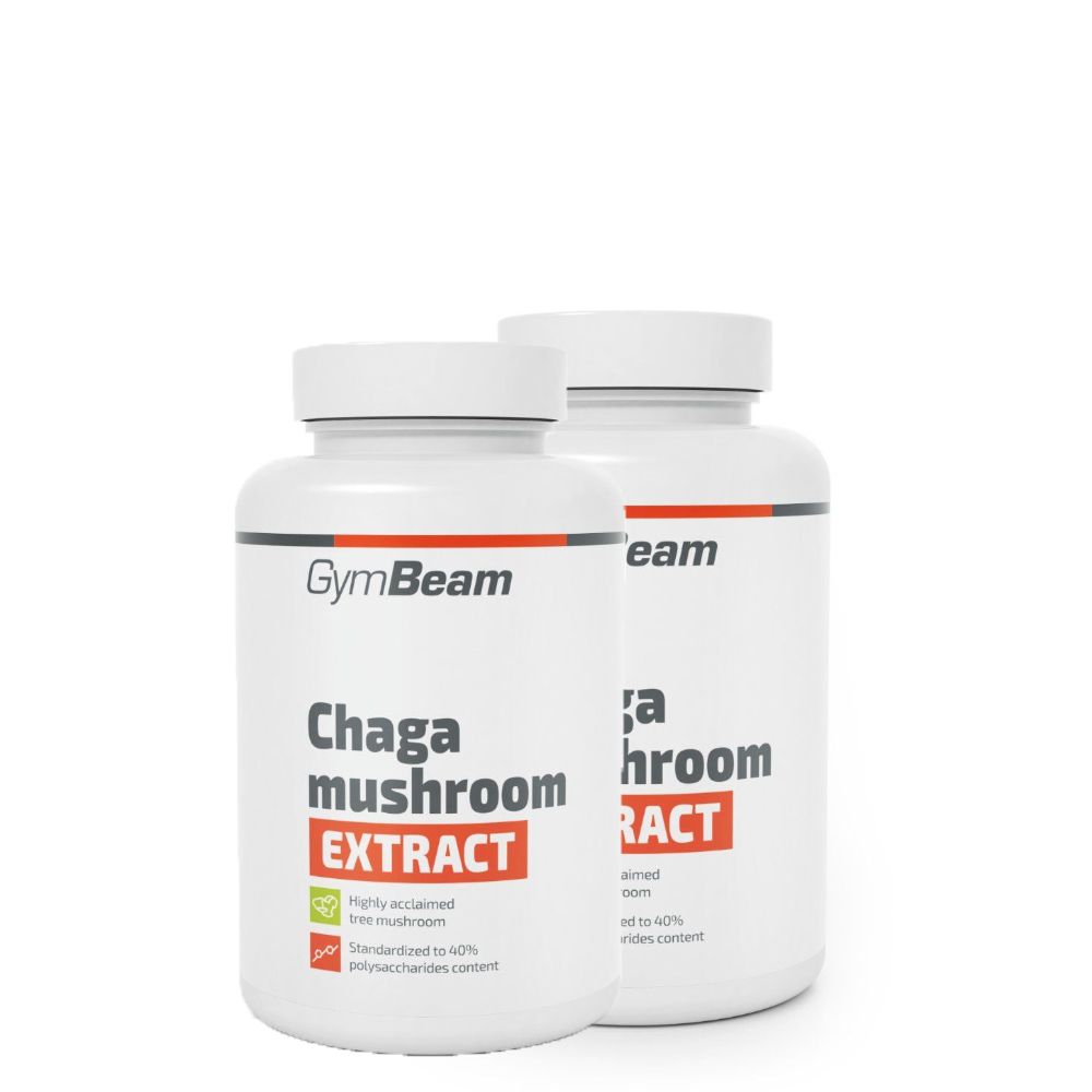 GYMBEAM - CHAGA MUSHROOM EXTRACT - 2 x 90 KAPSZULA