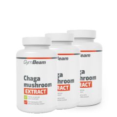GYMBEAM - CHAGA MUSHROOM EXTRACT - 3 x 90 KAPSZULA