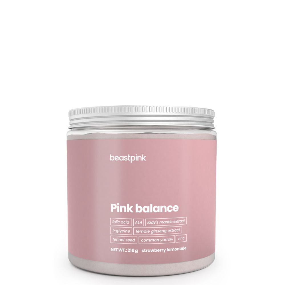 BEAST PINK - PINK BALANCE - EPRES LIMONÁDÉ ÍZ - 216 g