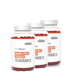 GYMBEAM - APPLE CIDER VINEGAR YUMMIES - 3 x 60 KAPSZULA