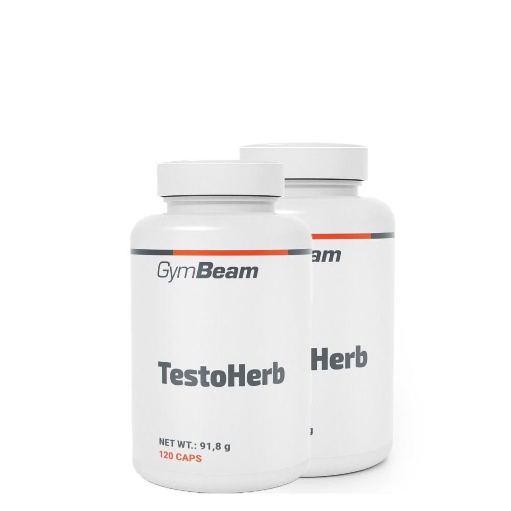 GYMBEAM - TESTOHERB - 2 x 120 KAPSZULA
