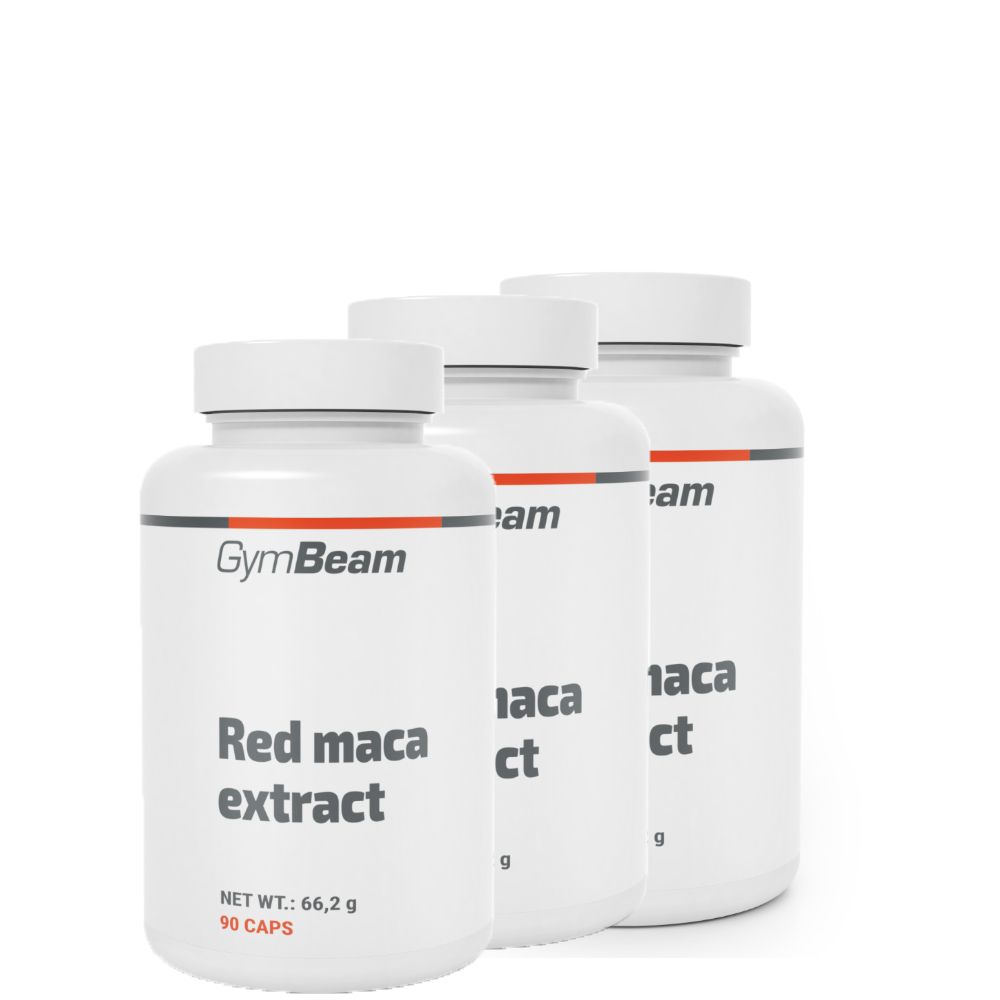 GYMBEAM - RED MACA EXTRACT - 3 x 90 KAPSZULA