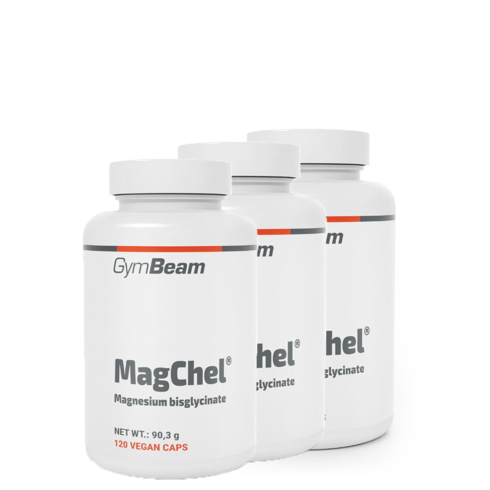 GYMBEAM - MAGCHEL - MAGNESIUM BISGLYCINATE - 3 x 120 KAPSZULA