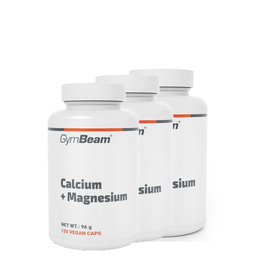 GYMBEAM - CALCIUM + MAGNESIUM - 3 x 120 KAPSZULA