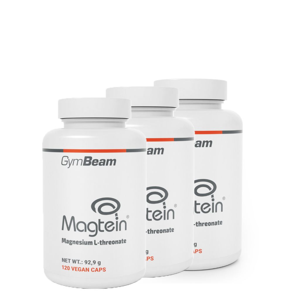 GYMBEAM - MAGTEIN - MAGNESIUM L-THREONATE - 3 x 120 KAPSZULA
