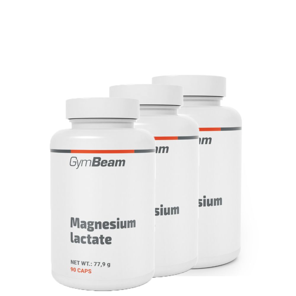GYMBEAM - MAGNESIUM LACTATE - 3 x 90 KAPSZULA