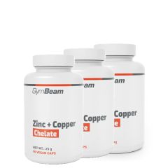 GYMBEAM - ZINC + COPPER CHELATE - 3 x 90 KAPSZULA