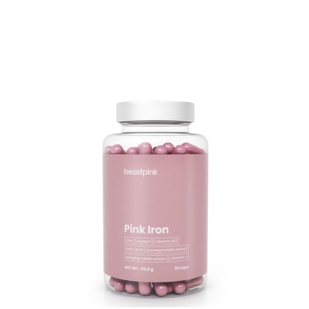 BEAST PINK - PINK IRON - 90 KAPSZULA