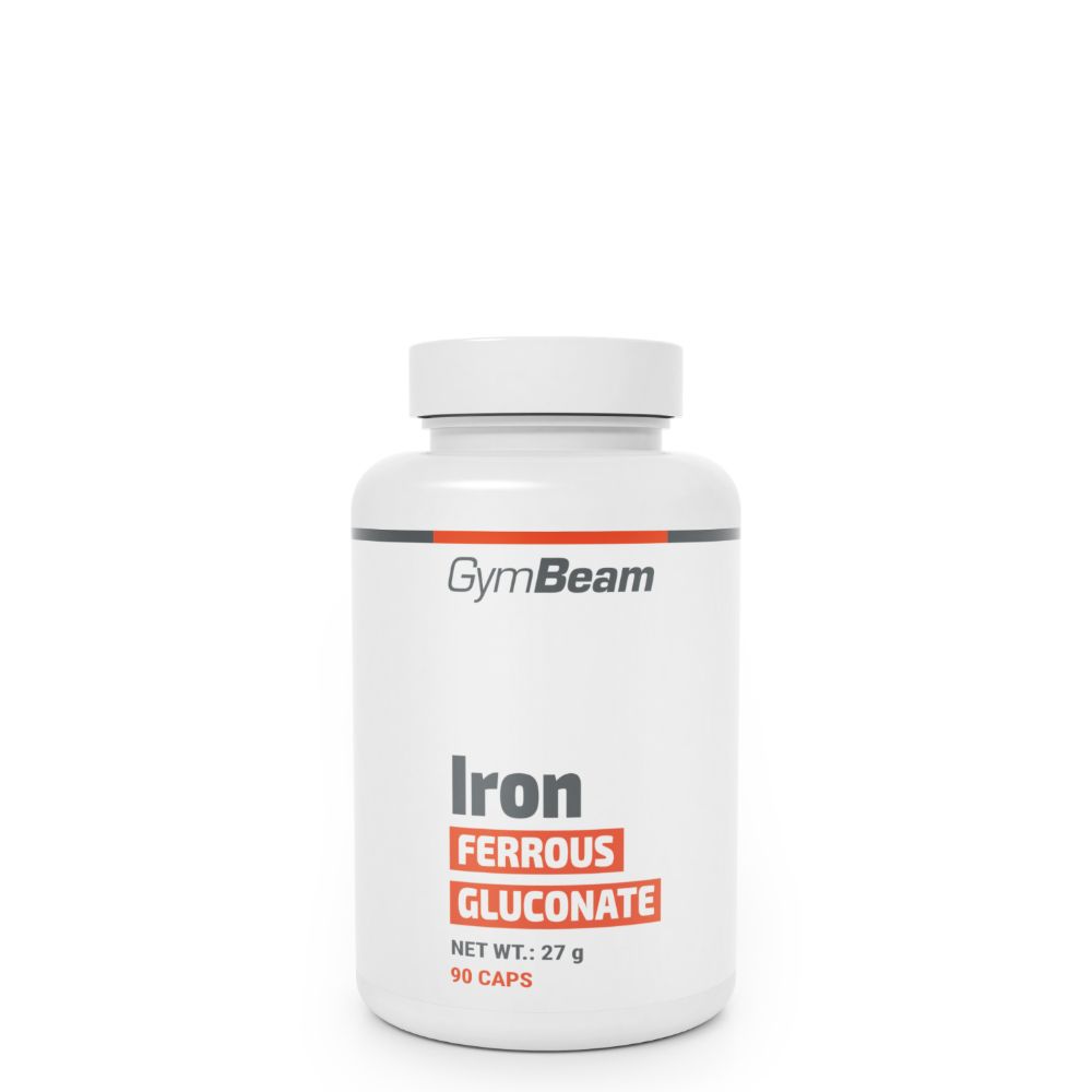 GYMBEAM - IRON FERROUS GLUCONATE - 90 KAPSZULA
