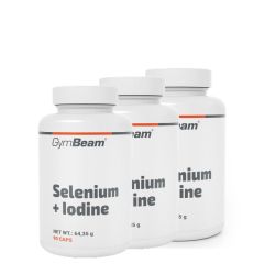 GYMBEAM - SELENIUM + IODINE - 3 x 90 KAPSZULA