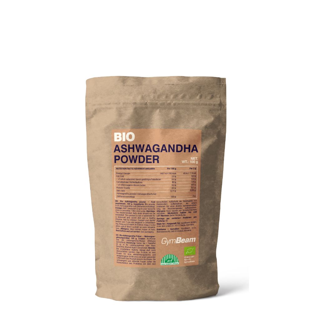 GYMBEAM - BIO ASHWAGANDHA POWDER - 100 G