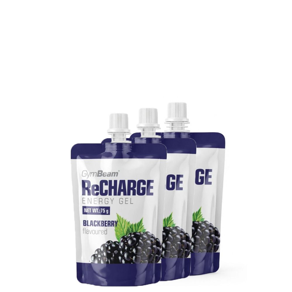 GYMBEAM - RECHARGE ENERGY GEL - 3 x 75 G