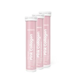 BEAST PINK - PINK COLLAGEN - EPER MÁLNA ÍZ - 3 x 20 PEZSGŐTABLETTA