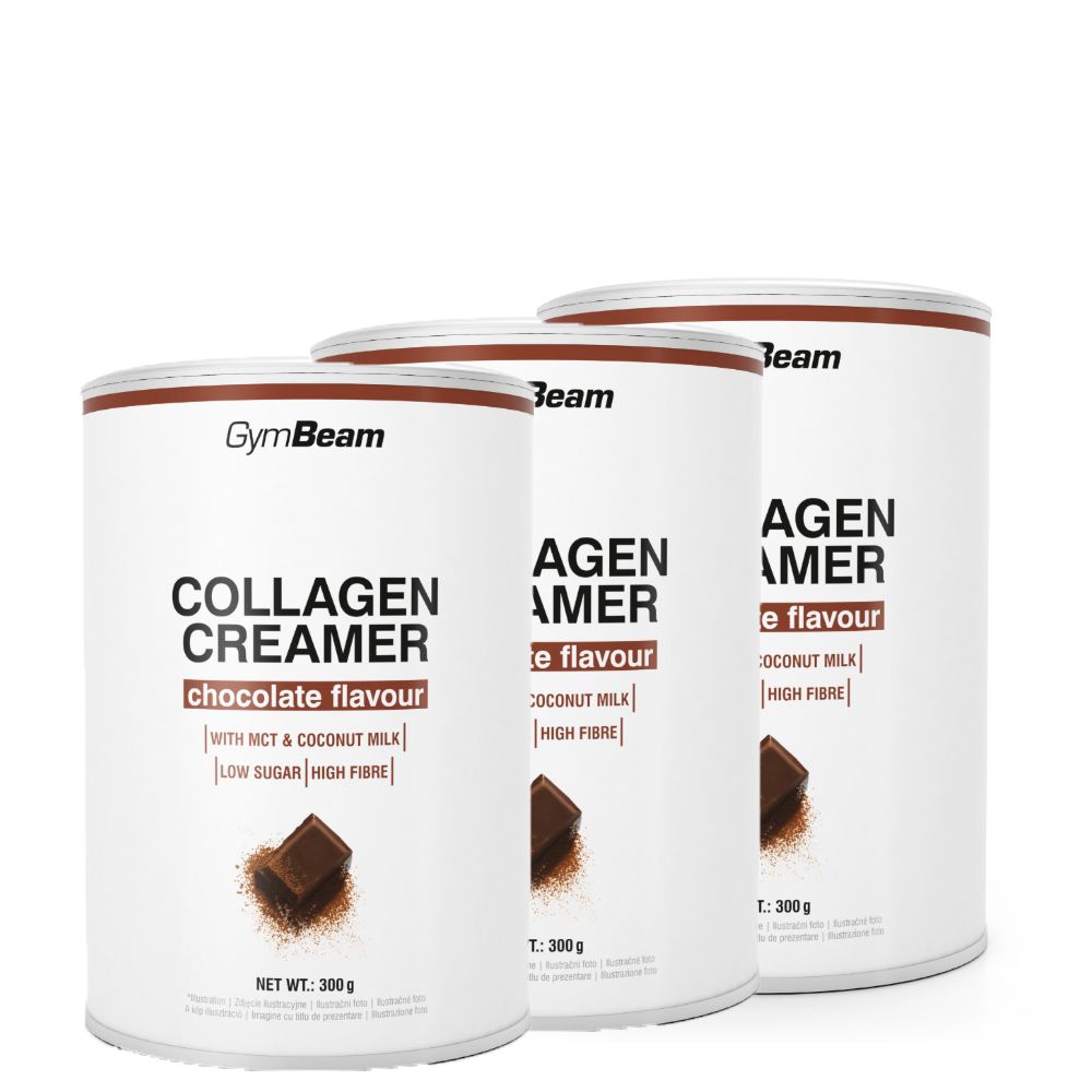 GYMBEAM - COLLAGEN CREAMER - CSOKOLÁDÉ ÍZ - 3 x 300 G