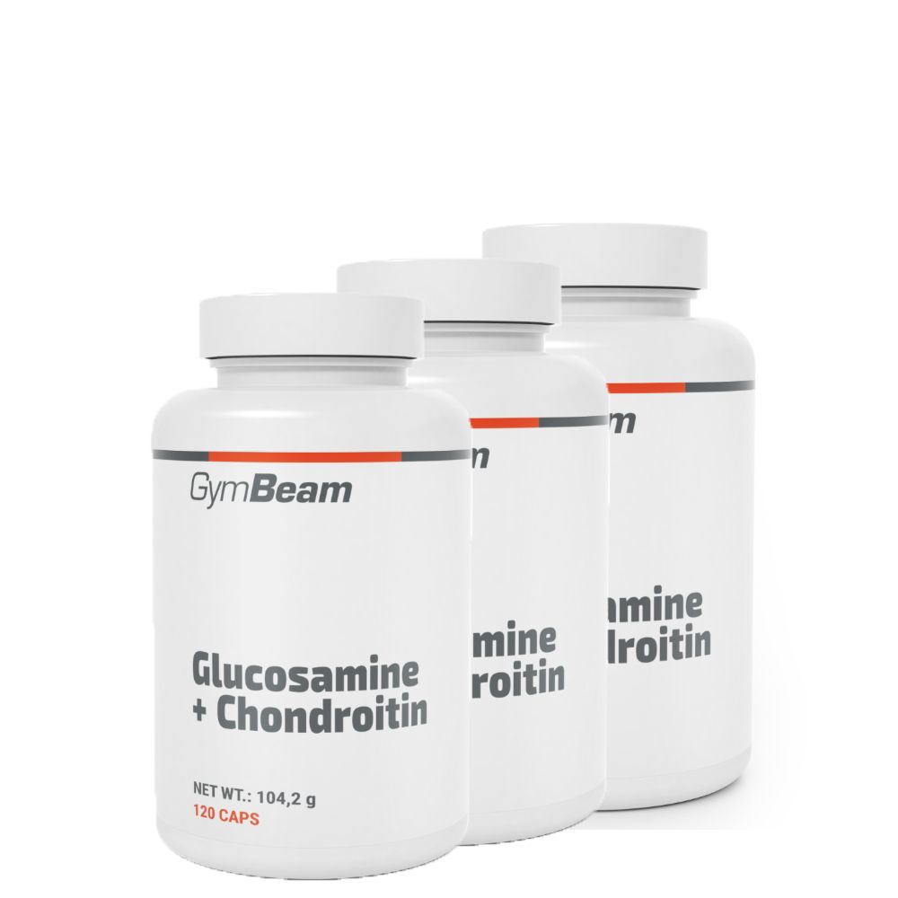 GYMBEAM - GLUCOSAMINE + CHONDROITIN - 3 x 120 KAPSZULA