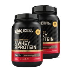 OPTIMUM NUTRITION - 100% GOLD STANDARD WHEY - 2 X 768 G