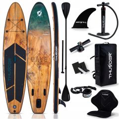 THUNDER OUTDOOR - TIMBER XL - SUP BOARD - SUP DESZKA KIEGÉSZÍTŐKKEL - 350 x 81 X 15 CM
